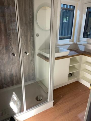 Vila Tiny House Moritz Fedderwardersiel Exteriér fotografie
