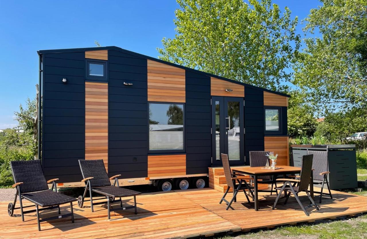 Vila Tiny House Moritz Fedderwardersiel Exteriér fotografie