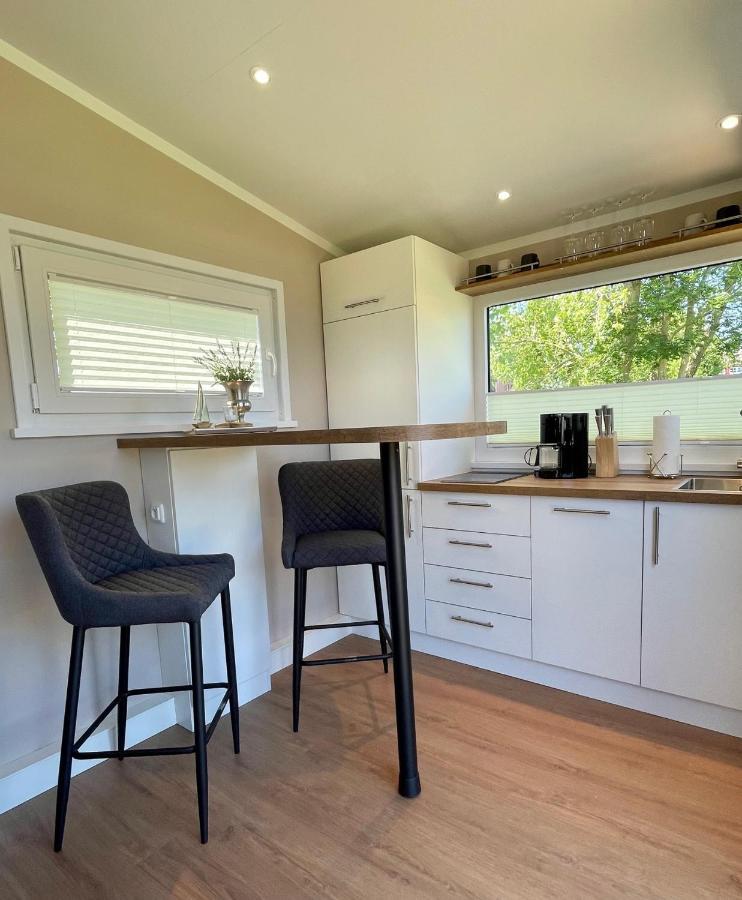 Vila Tiny House Moritz Fedderwardersiel Exteriér fotografie